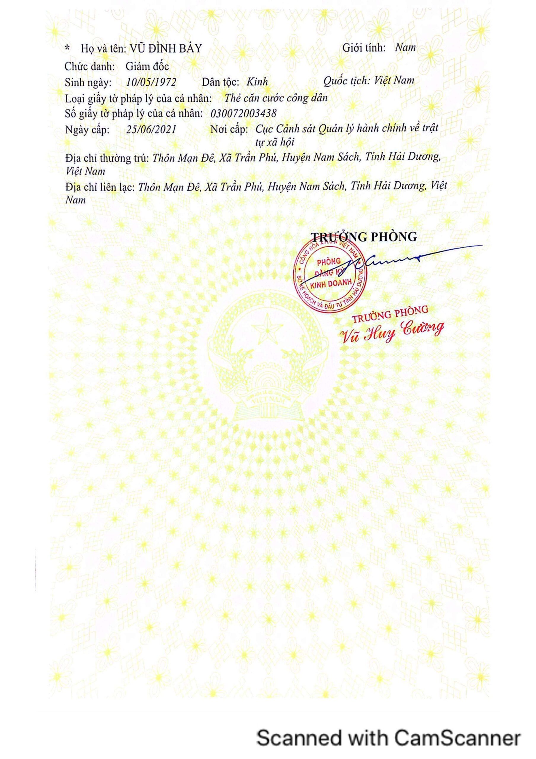 ĐKKD Vũ Công (sửa đổi lần 4)-hình ảnh-1