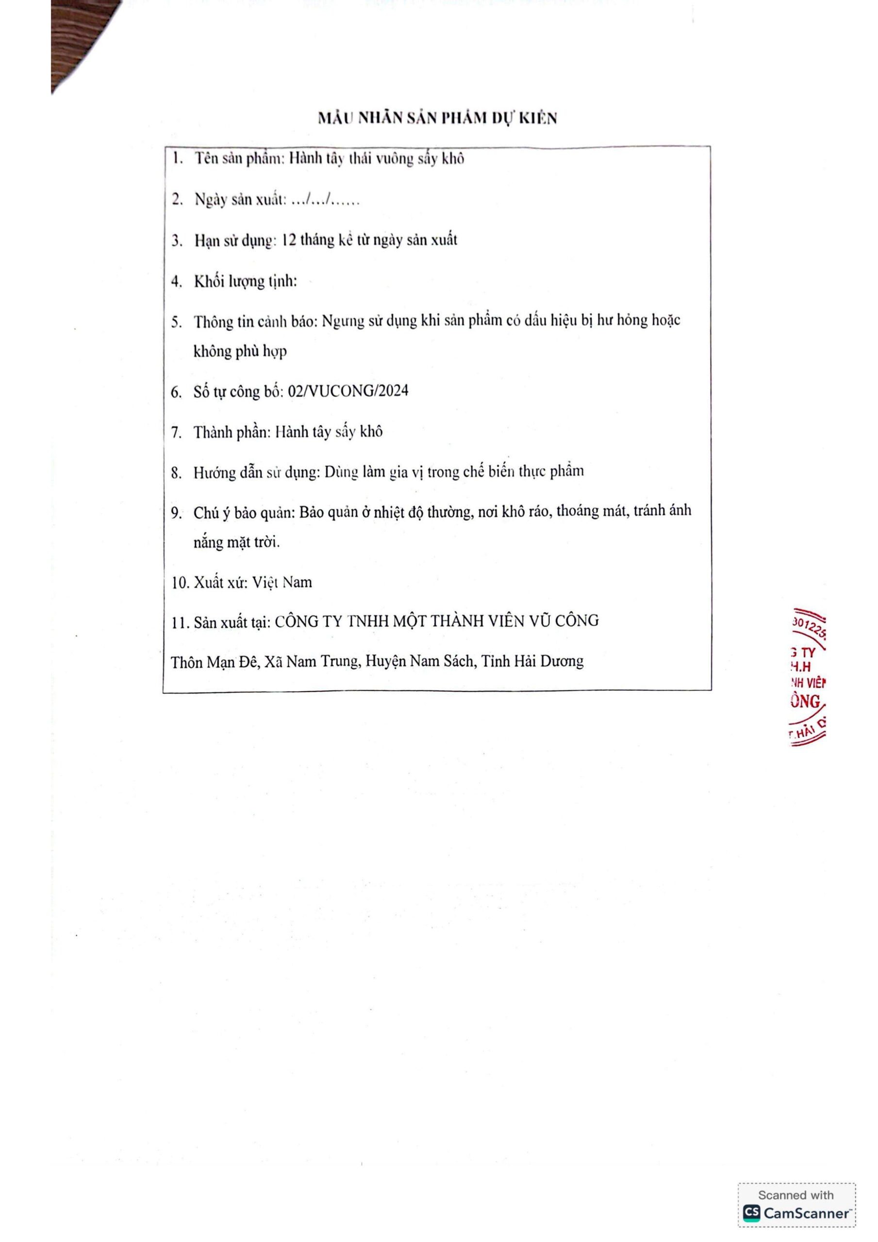 TCB hành tây thái vuông sấy khô-hình ảnh-4