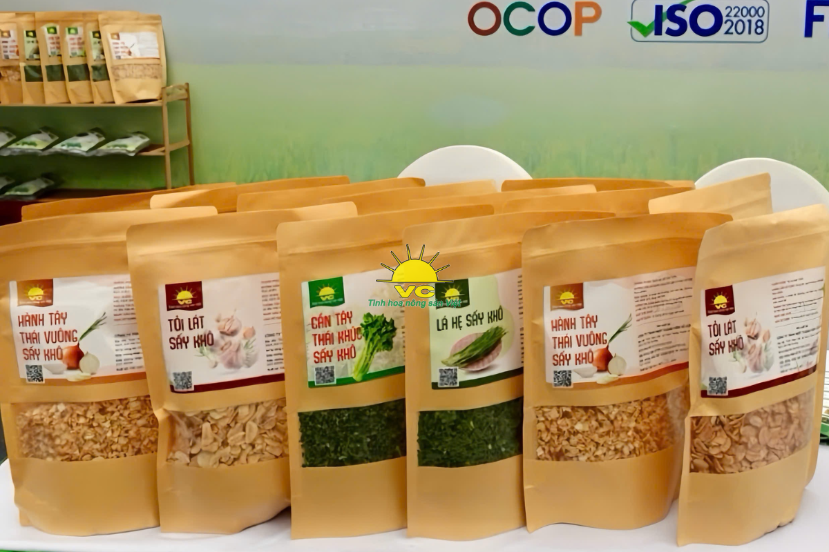 Nông sản Vũ Công khác biệt thế nào so với các sản phẩm trên thị trường