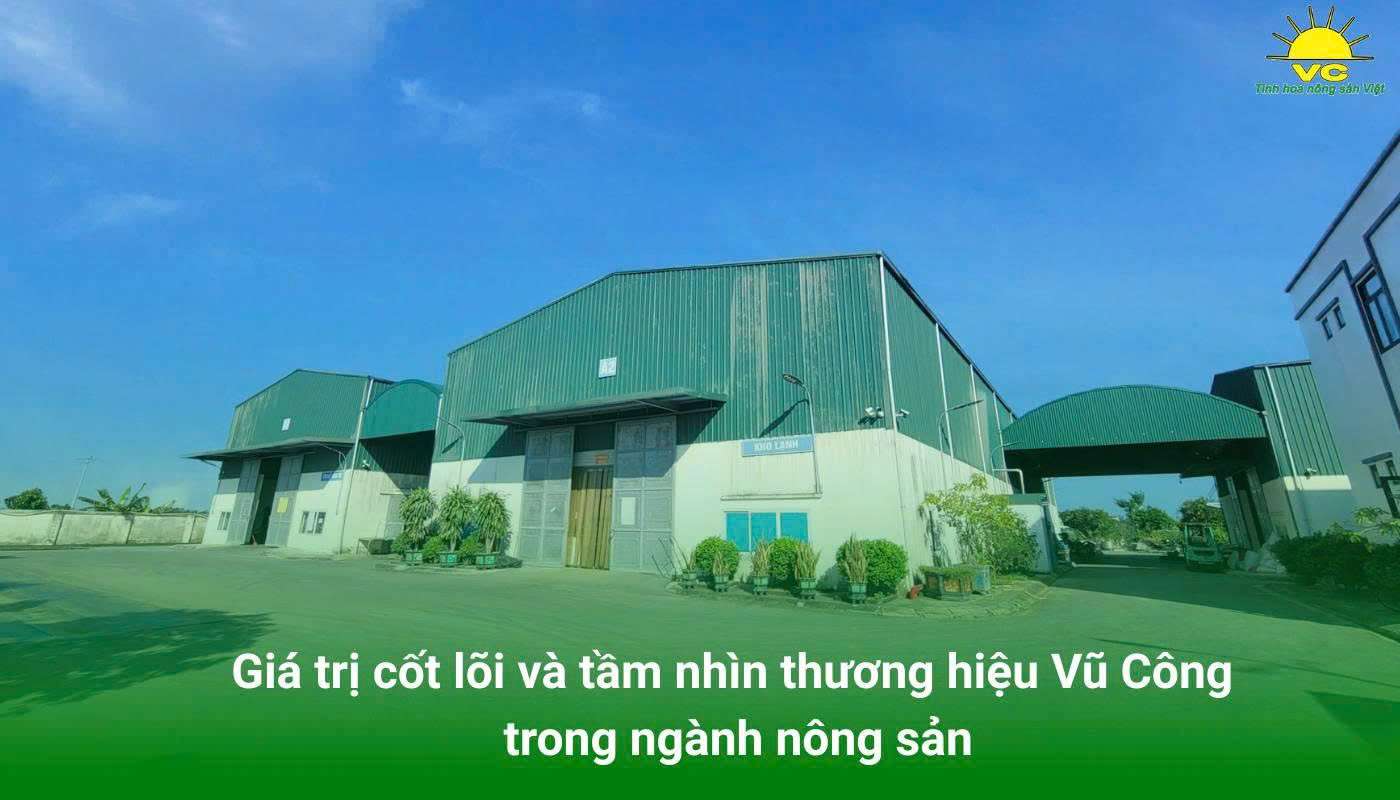 Giá trị cốt lõi và tầm nhìn thương hiệu Công ty TNHH Một Thành Viên Vũ Công