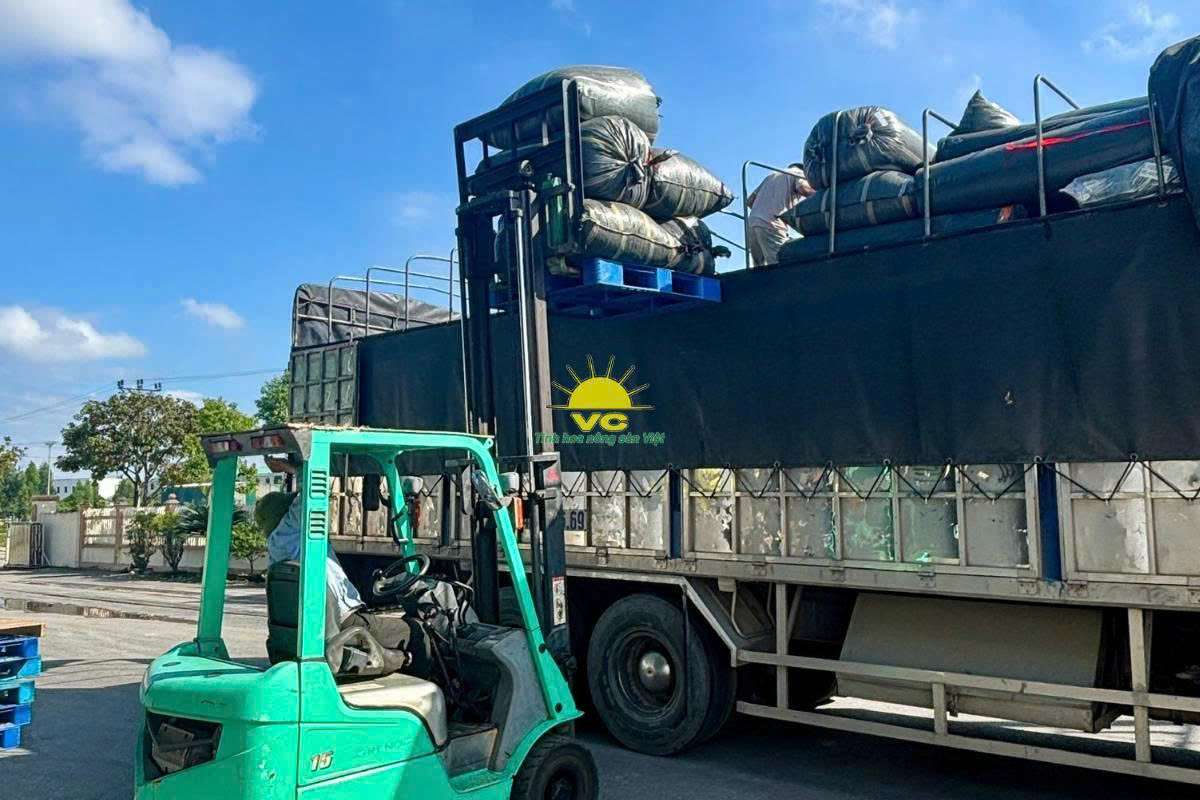 Quy trình sản xuất nông sản sấy khô tại nhà máy Vũ Công