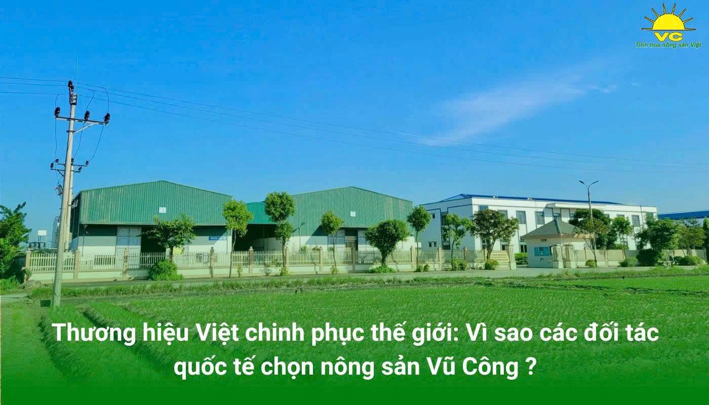 Thương hiệu Việt chinh phục thế giới: Vì sao các đối tác quốc tế chọn nông sản Vũ Công