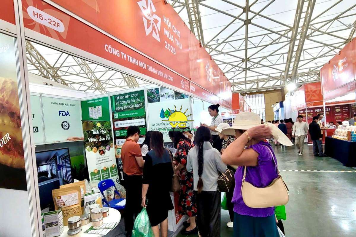 Khi nông sản Việt mang ngôn ngữ toàn cầu – Câu chuyện thương hiệu Vũ Công tại các hội chợ quốc tế