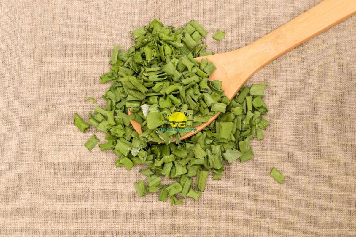 Hành lá sấy khô – Thức quà đến từ thiên nhiên