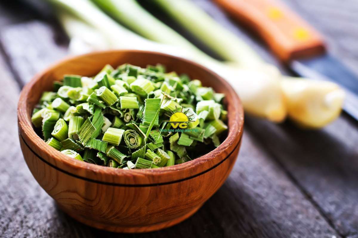 Hành lá sấy khô – Thức quà đến từ thiên nhiên