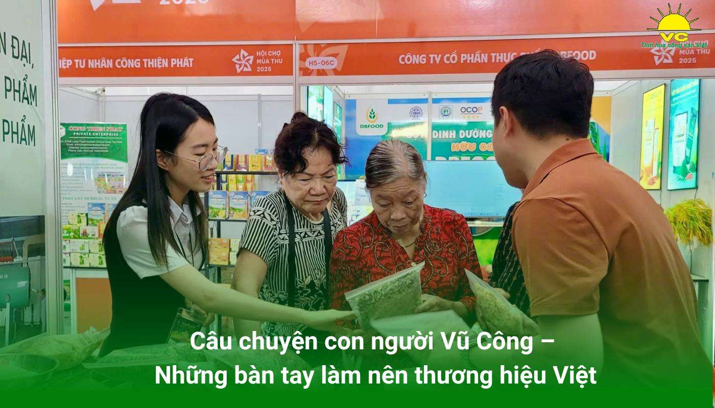 Câu chuyện con người Vũ Công – Những bàn tay làm nên thương hiệu Việt