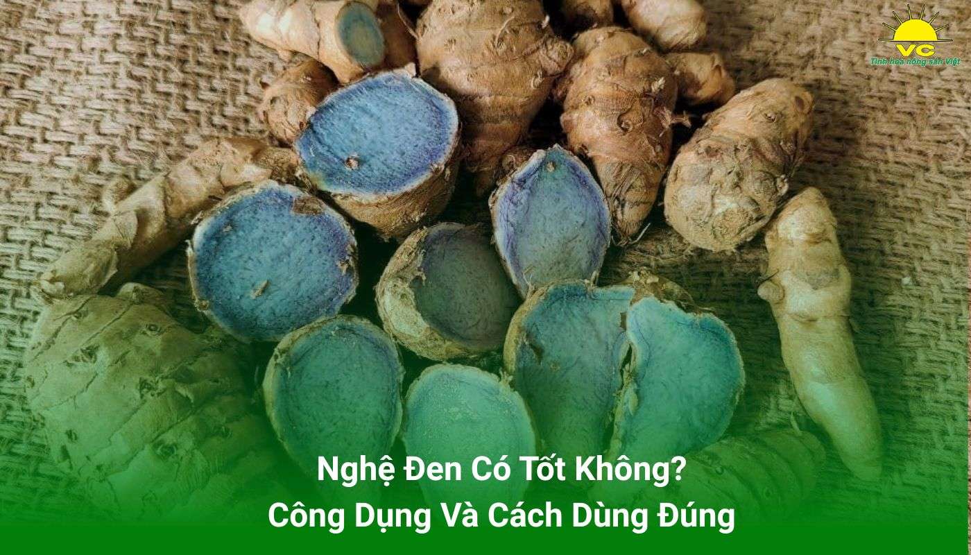 nghệ đen có tốt không