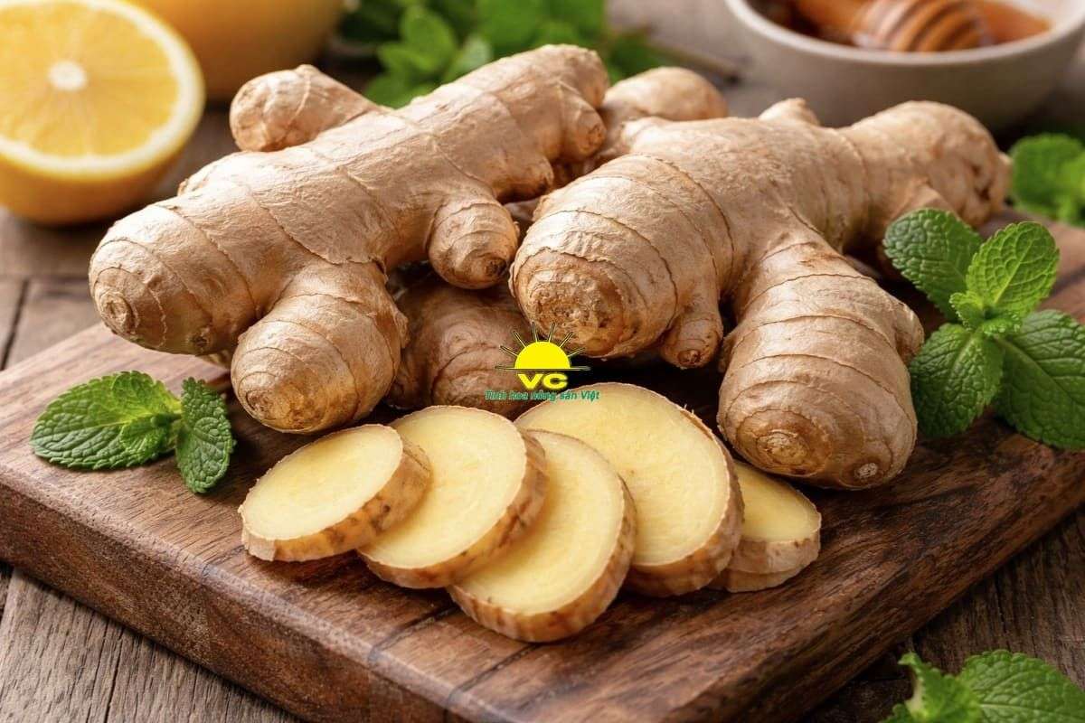 Bột Gừng Nguyên Chất – Tinh Hoa Từ Những Củ Gừng Tươi
