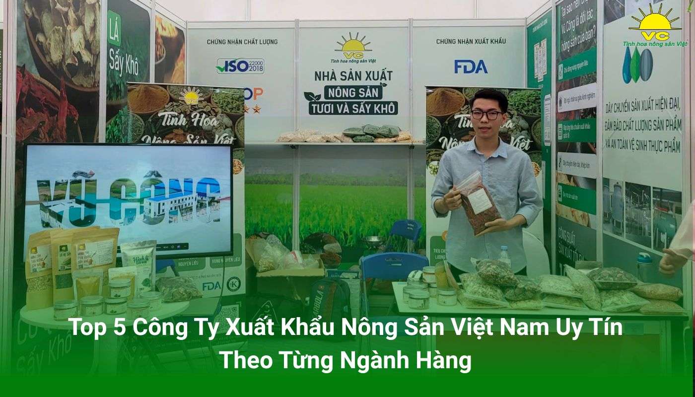 Xuất Khẩu nông sản Việt Nam