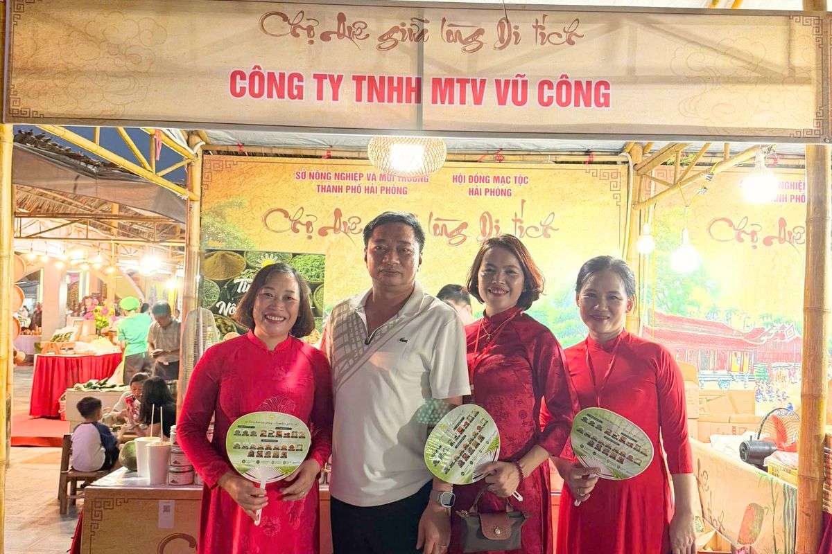 Vũ Công tham gia sự kiện Chợ quê thời Mạc 2026 – Lan tỏa giá trị nông sản Việt từ di sản đến hiện đại