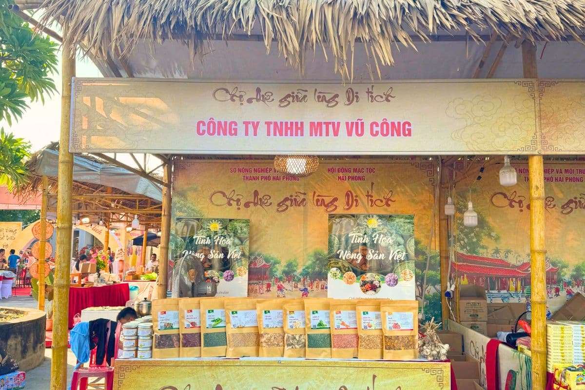 Vũ Công tham gia sự kiện Chợ quê thời Mạc 2026 – Lan tỏa giá trị nông sản Việt từ di sản đến hiện đại