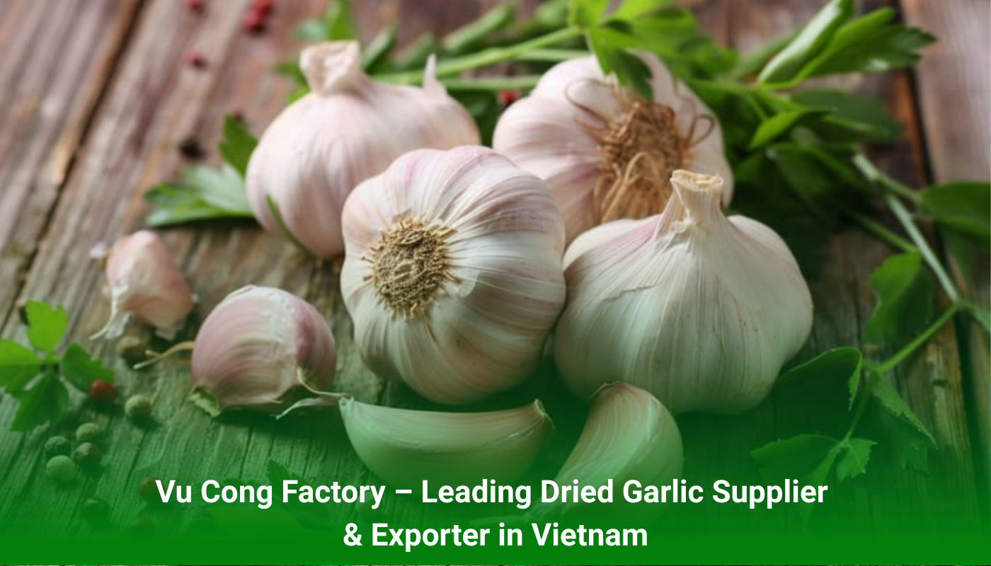Vu Cong Factory – Leading Dried Garlic Supplier & Exporter in Vietnam